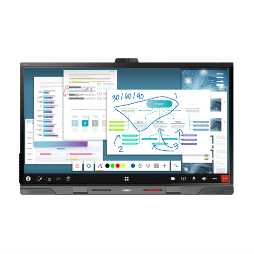 SMART_FY24 Product Shots_ QX_Qx_Pro_Teamworks_Project_Whiteboard
